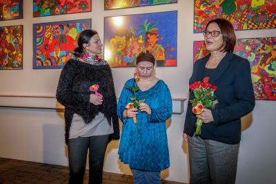 Wernisaż wystawy Anny Demianiuk DZIWNE ŚWIATY Wernisaż wystawy Anny Demianiuk DZIWNE ŚWIATY