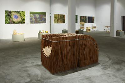 Fragment ekspozycji MATERIA PRIMA, październik 2010, fot. K. Morcinek Fragment ekspozycji MATERIA PRIMA, październik 2010, fot. K. Morcinek