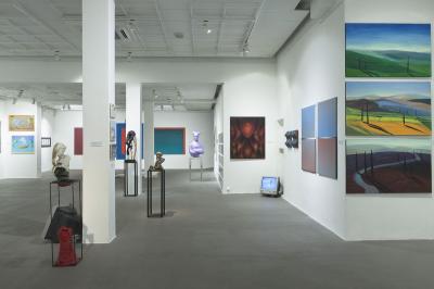 Ekspozycja 3. BFSW w Galerii Bielskiej BWA, górna sala, fot. Krzysztof Morcinek Ekspozycja 3. BFSW w Galerii Bielskiej BWA, górna sala, fot. Krzysztof Morcinek