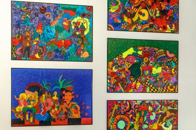 Wernisaż wystawy Anny Demianiuk DZIWNE ŚWIATY Wernisaż wystawy Anny Demianiuk DZIWNE ŚWIATY