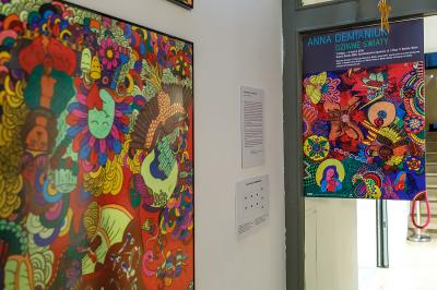 Wernisaż wystawy Anny Demianiuk DZIWNE ŚWIATY Wernisaż wystawy Anny Demianiuk DZIWNE ŚWIATY