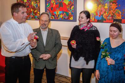 Wernisaż wystawy Anny Demianiuk DZIWNE ŚWIATY Wernisaż wystawy Anny Demianiuk DZIWNE ŚWIATY