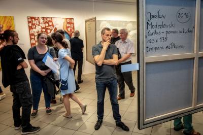 Wernisaż wystawy INTUICJA MALARZA Wernisaż wystawy INTUICJA MALARZA