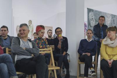 Panel dyskusyjny, Galeria Bielska BWA, Bielsko-Biała Panel dyskusyjny, Galeria Bielska BWA, Bielsko-Biała