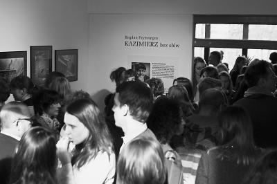 wernisaż wystawy Bogdana Frymorgena wernisaż wystawy Bogdana Frymorgena
