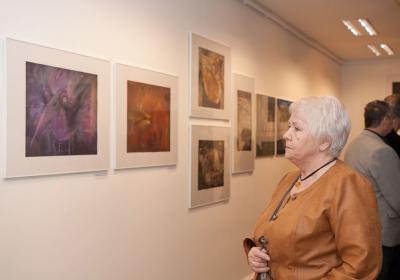 Wernisaż wystawy Ewy Surowiec-Butrym, fot. Marek Jaworek Wernisaż wystawy Ewy Surowiec-Butrym, fot. Marek Jaworek