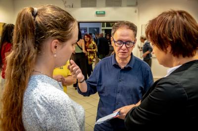 Wernisaż wystawy INTUICJA MALARZA Wernisaż wystawy INTUICJA MALARZA