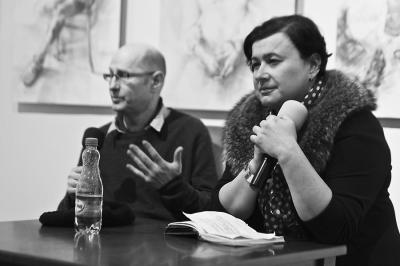 wernisaż wystawy Bogdana Frymorgena - Bogdan Frymorgen i Magdalena Pawłowska wernisaż wystawy Bogdana Frymorgena - Bogdan Frymorgen i Magdalena Pawłowska