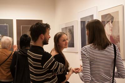 Wernisaż wystawy Ewy Surowiec-Butrym, fot. Marek Jaworek Wernisaż wystawy Ewy Surowiec-Butrym, fot. Marek Jaworek