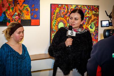 Wernisaż wystawy Anny Demianiuk DZIWNE ŚWIATY Wernisaż wystawy Anny Demianiuk DZIWNE ŚWIATY