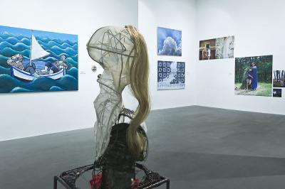 Ekspozycja 3. BFSW w Galerii Bielskiej BWA, górna sala, fot. Krzysztof Morcinek Ekspozycja 3. BFSW w Galerii Bielskiej BWA, górna sala, fot. Krzysztof Morcinek