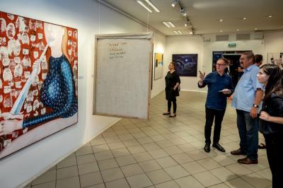 Wernisaż wystawy INTUICJA MALARZA Wernisaż wystawy INTUICJA MALARZA