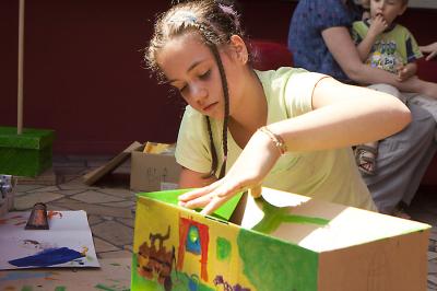 Letnie warsztaty artystyczne TĘCZOWE DOMY, lipiec 2011 Letnie warsztaty artystyczne TĘCZOWE DOMY, lipiec 2011