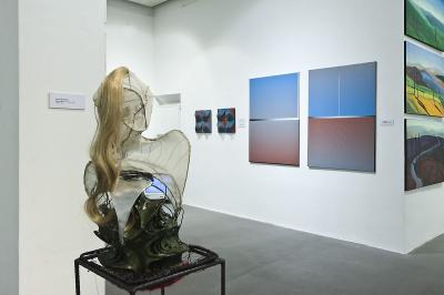 Ekspozycja 3. BFSW w Galerii Bielskiej BWA, górna sala, fot. Krzysztof Morcinek Ekspozycja 3. BFSW w Galerii Bielskiej BWA, górna sala, fot. Krzysztof Morcinek