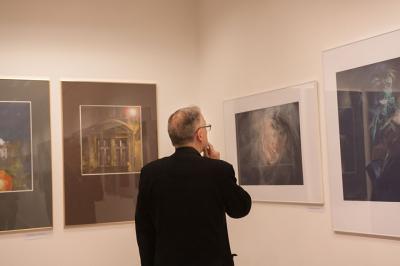 Wernisaż wystawy Ewy Surowiec-Butrym, fot. Marek Jaworek Wernisaż wystawy Ewy Surowiec-Butrym, fot. Marek Jaworek