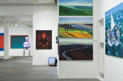 Ekspozycja 3. BFSW w Galerii Bielskiej BWA, górna sala, fot. Krzysztof Morcinek Ekspozycja 3. BFSW w Galerii Bielskiej BWA, górna sala, fot. Krzysztof Morcinek