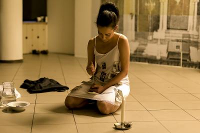 Patrícia Corrêa, performans Patrícia Corrêa, performans