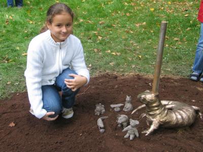 Warsztaty artystyczne z Anną Daniell, 30 września 2009, fot. Grażyna Cybulska Warsztaty artystyczne z Anną Daniell, 30 września 2009, fot. Grażyna Cybulska