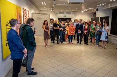 Wernisaż wystawy INTUICJA MALARZA Wernisaż wystawy INTUICJA MALARZA