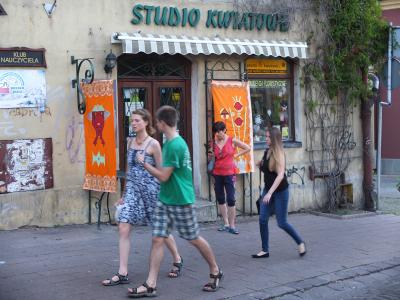 Valerie Salez, flagi, 2015, Bielsko-Biała Valerie Salez, flagi, 2015, Bielsko-Biała