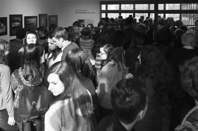 wernisaż wystawy Bogdana Frymorgena wernisaż wystawy Bogdana Frymorgena