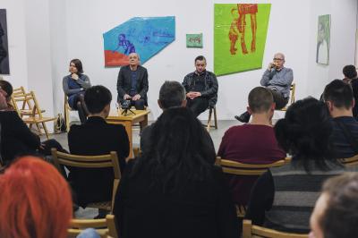 Panel dyskusyjny, Galeria Bielska BWA, Bielsko-Biała Panel dyskusyjny, Galeria Bielska BWA, Bielsko-Biała