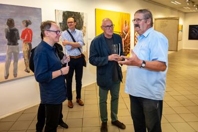 Wernisaż wystawy INTUICJA MALARZA Wernisaż wystawy INTUICJA MALARZA