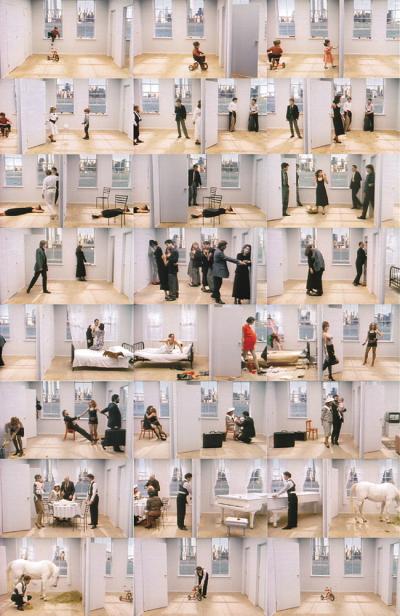 Zbigniew Rybczyński, Imagine, 1986, kadry z eksperymentalnego filmu HDTV, 4:20 min, Rebo/Rybczynski Production