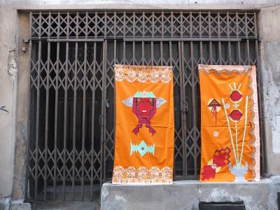 Valerie Salez, flagi, 2015, Bielsko-Biała Valerie Salez, flagi, 2015, Bielsko-Biała