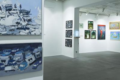 Ekspozycja 3. BFSW w Galerii Bielskiej BWA, górna sala, fot. Krzysztof Morcinek Ekspozycja 3. BFSW w Galerii Bielskiej BWA, górna sala, fot. Krzysztof Morcinek