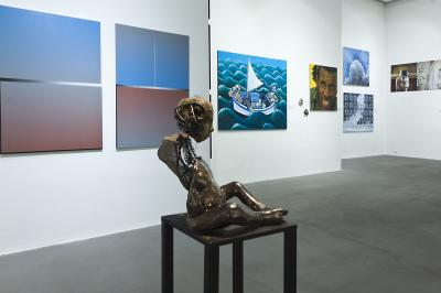 Ekspozycja 3. BFSW w Galerii Bielskiej BWA, górna sala, fot. Krzysztof Morcinek Ekspozycja 3. BFSW w Galerii Bielskiej BWA, górna sala, fot. Krzysztof Morcinek