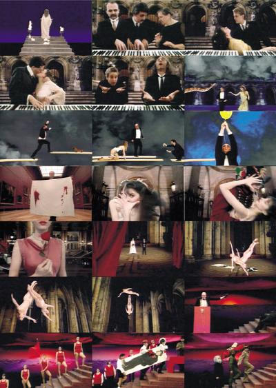 Zbigniew Rybczyński, &bdquo;Orkiestra&rdquo;, 1990, kadry z filmu HDTV, 57:11 min, Zbig Vision oraz Ex Nihilo, wsp&oacute;łprodukcja NHK, Canal + oraz PBS Great Performances