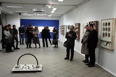Wernisaż wystawy Kojiego Kamojiego, 5 lutego 2010 Wernisaż wystawy Kojiego Kamojiego, 5 lutego 2010