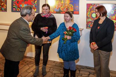 Wernisaż wystawy Anny Demianiuk DZIWNE ŚWIATY Wernisaż wystawy Anny Demianiuk DZIWNE ŚWIATY