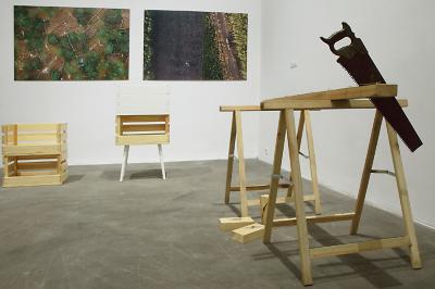 Fragment ekspozycji MATERIA PRIMA, październik 2010, fot. K. Morcinek Fragment ekspozycji MATERIA PRIMA, październik 2010, fot. K. Morcinek