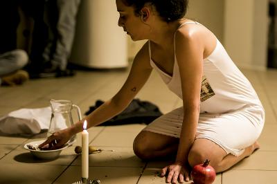 Patrícia Corrêa, performans Patrícia Corrêa, performans