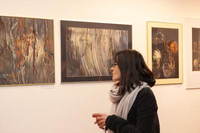 Wernisaż wystawy Ewy Surowiec-Butrym, fot. Marek Jaworek Wernisaż wystawy Ewy Surowiec-Butrym, fot. Marek Jaworek