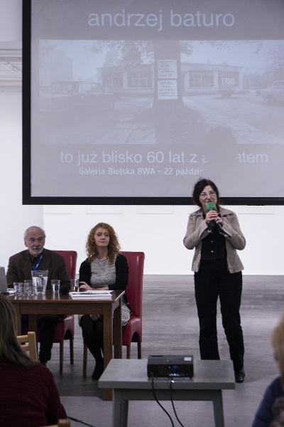 Spotkanie promujące album ANDRZEJ BATURO - 50 LAT Z FOTOGRAFIĄ, 22 października 2015 Spotkanie promujące album ANDRZEJ BATURO - 50 LAT Z FOTOGRAFIĄ, 22 października 2015
