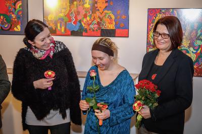 Wernisaż wystawy Anny Demianiuk DZIWNE ŚWIATY Wernisaż wystawy Anny Demianiuk DZIWNE ŚWIATY